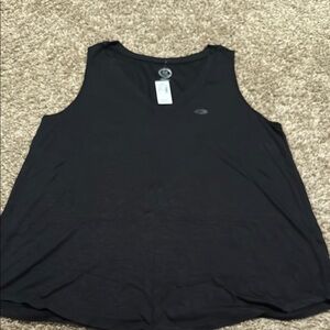 Casual Black Tank Top